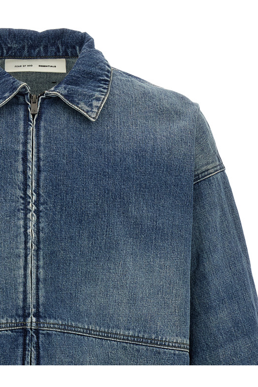 'Denim Trucker' jacket Blue