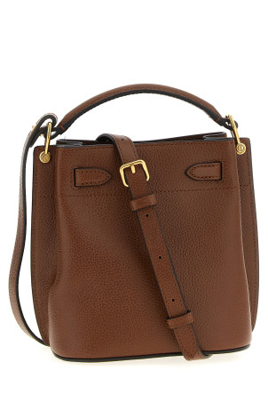 'Islington' mini bucket bag Brown