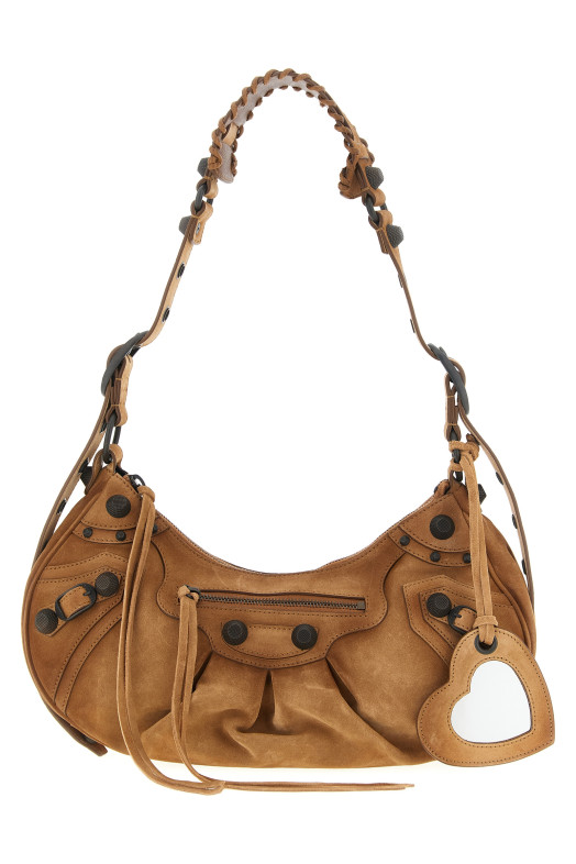 'Le Cagole S' shoulder bag Brown