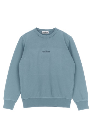 Logo print sweatshirt BLUE