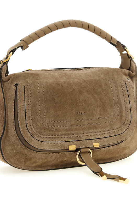 'Marcie' small shoulder bag Beige