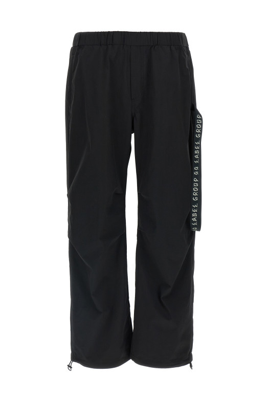 'Id Drawsting' pants Black