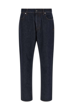 Indigo denim jeans Blue