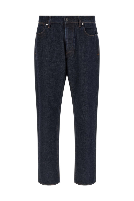 Indigo denim jeans Blue