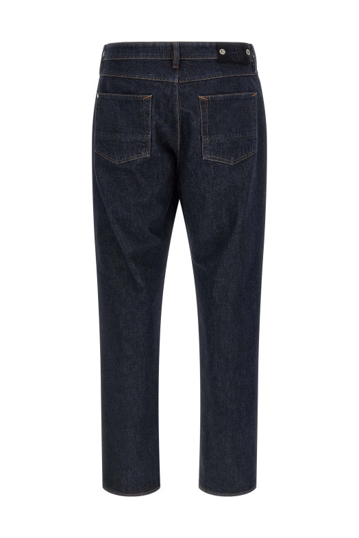 Indigo denim jeans Blue