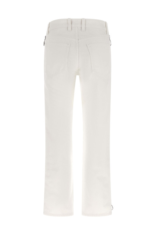Zip jeans White