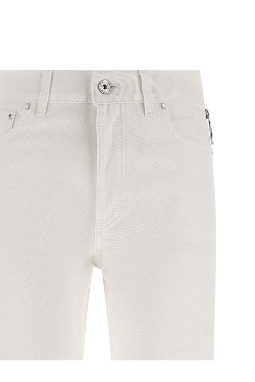 Zip jeans White