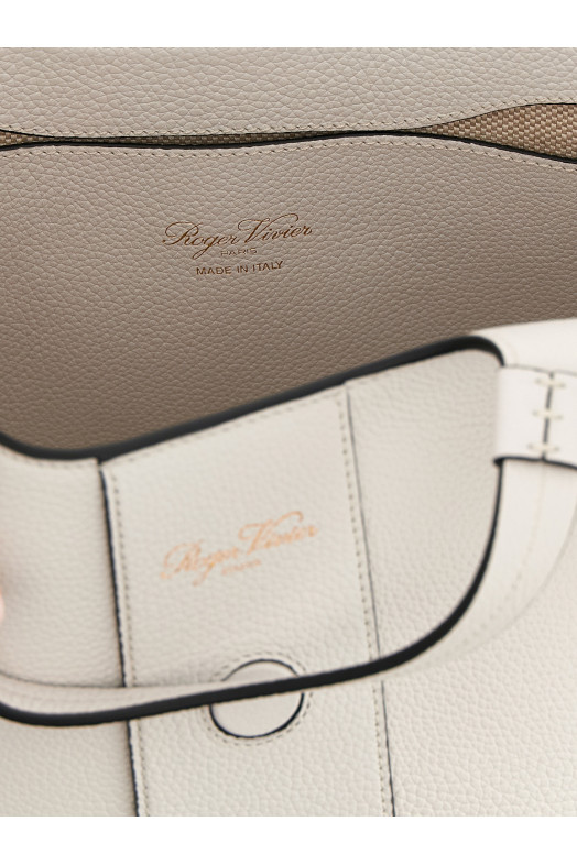 'Belle Vivier' mini shopping bag Gray