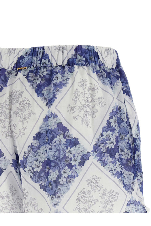 Ramie shorts Multicolor