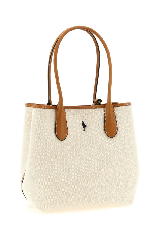 Medium canvas shopping bag Brown