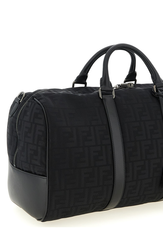 Medium FF duffel bag Black