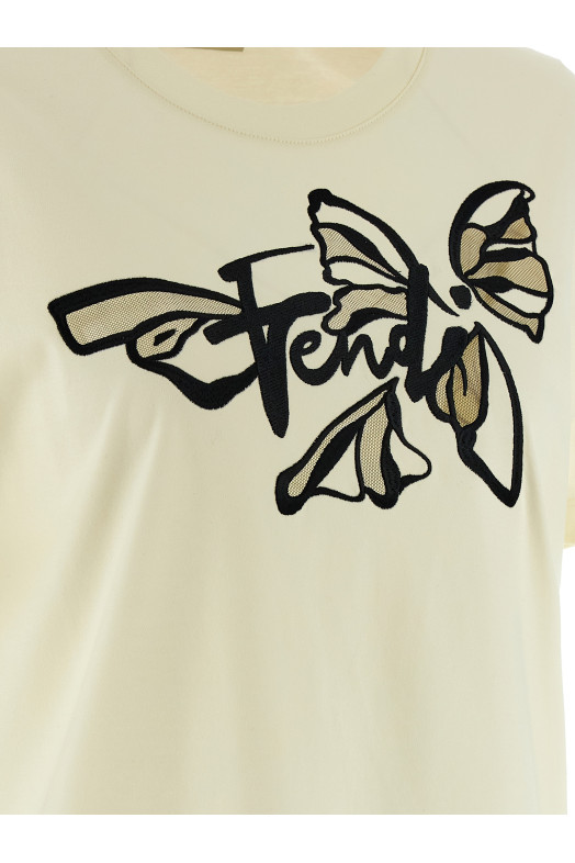 'Nightfly' T-shirt Beige