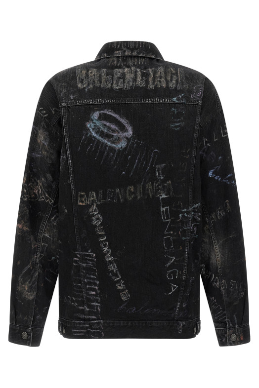 'Oversize' jacket Black