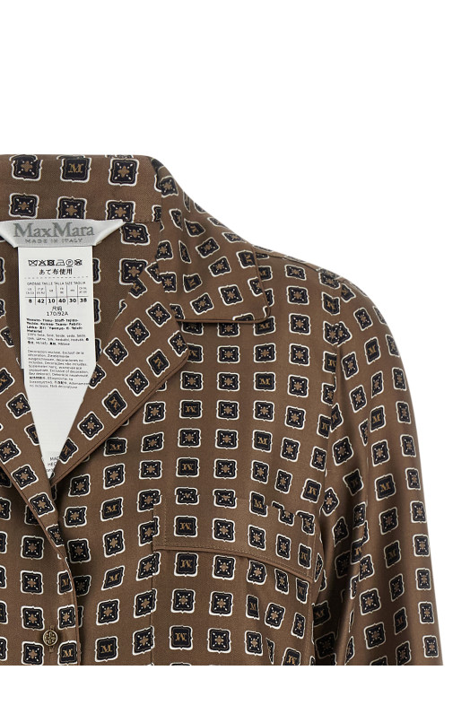 'MxmDisco' shirt Brown