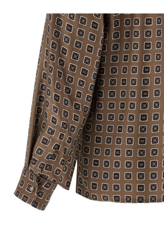 'MxmDisco' shirt Brown