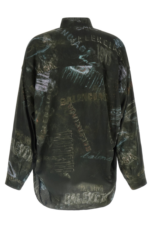 'Cocoon' shirt Black