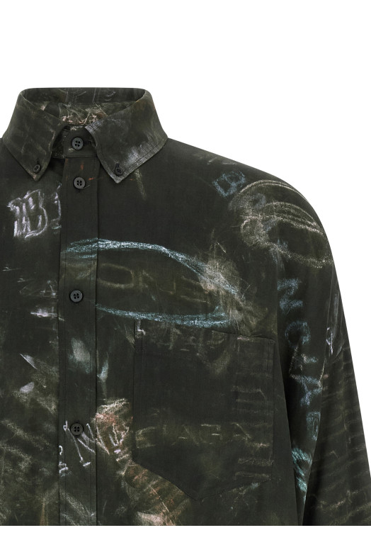 'Cocoon' shirt Black