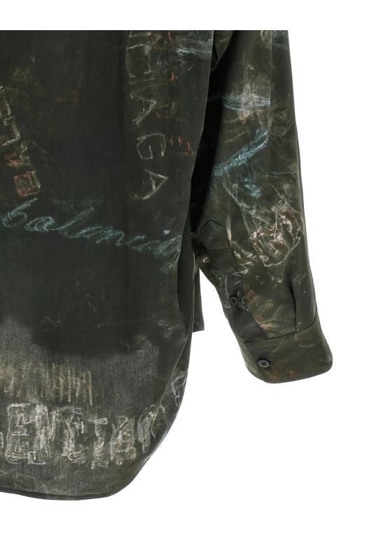 'Cocoon' shirt Black