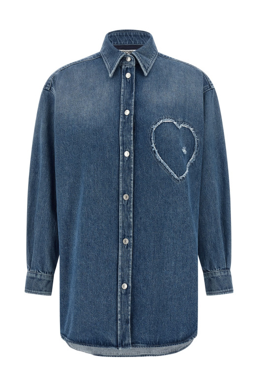 'Heart' shirt Blue