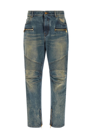 Biker jeans Blue