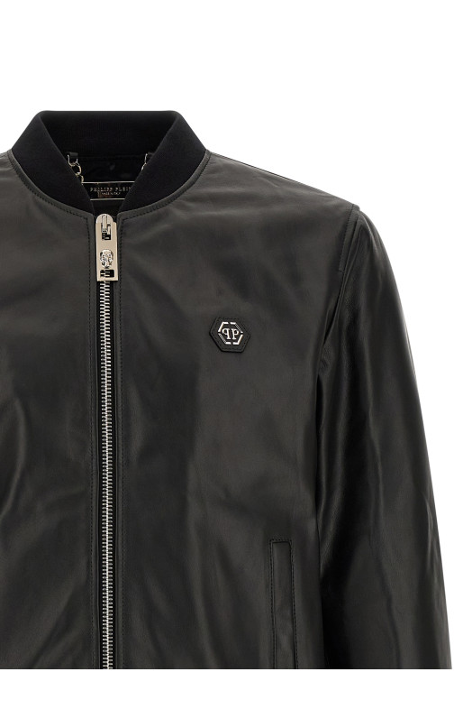 'Billy' bomber jacket Black
