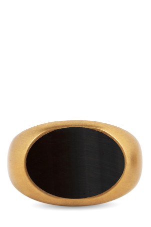 'Stone Signet' ring Gold