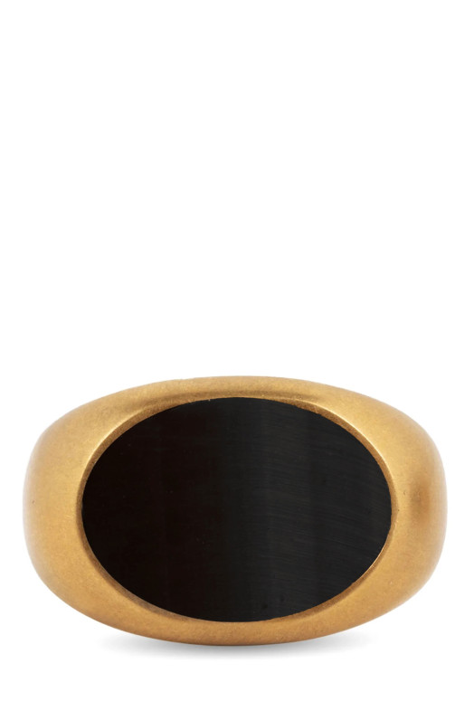 'Stone Signet' ring Gold