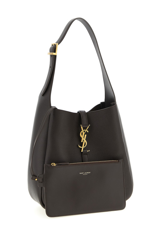 Micro 'Le 5 à 7' shoulder bag Brown