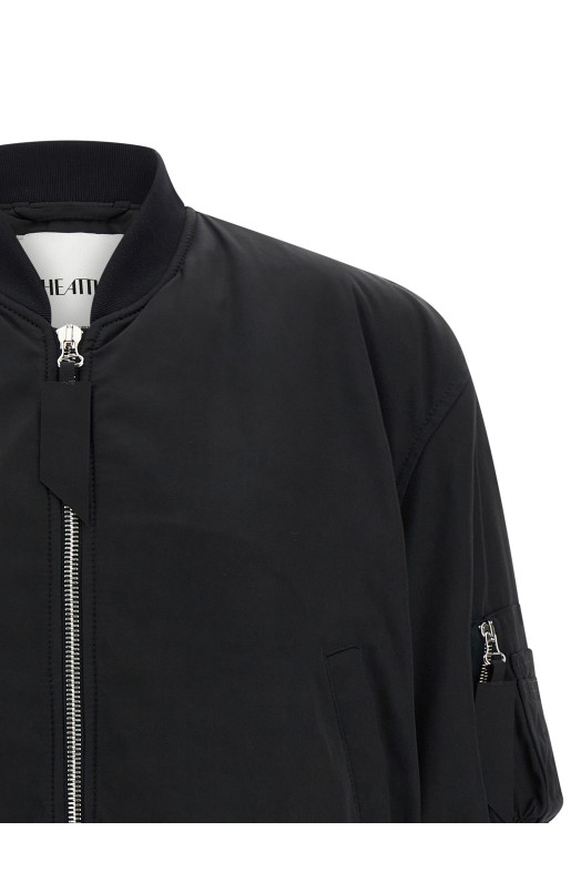 'Anja' bomber jacket Black