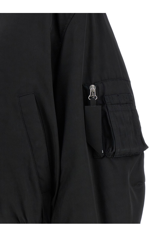 'Anja' bomber jacket Black