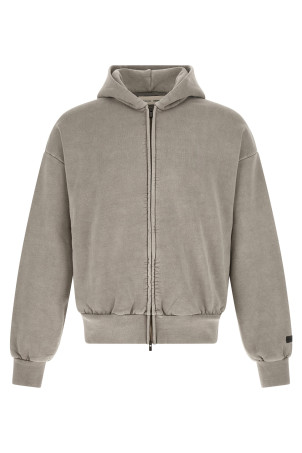 'Classic Fleece Full Zip' hoodie Gray