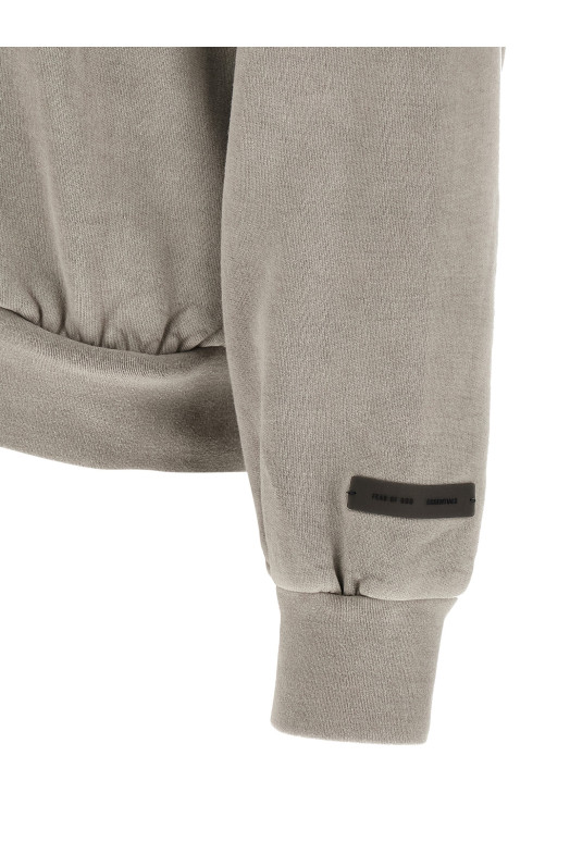 'Classic Fleece Full Zip' hoodie Gray