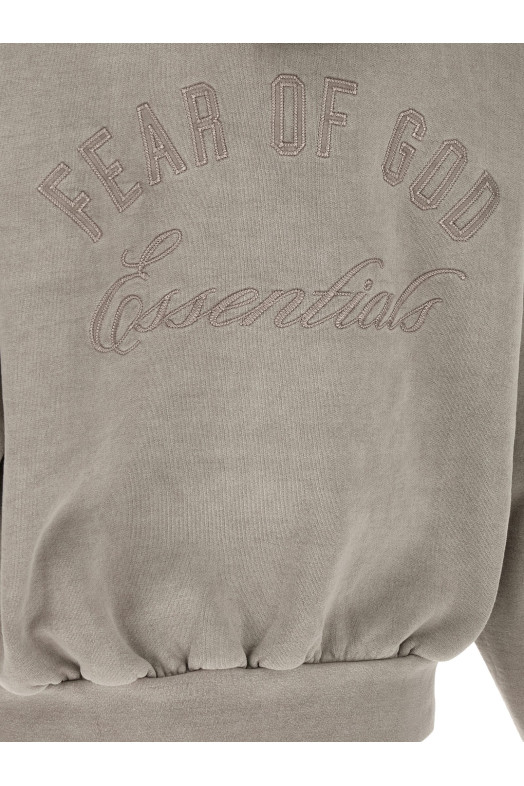 'Classic Fleece Full Zip' hoodie Gray