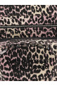 'Leopard Sequin XXL Tote' shopping bag Pink