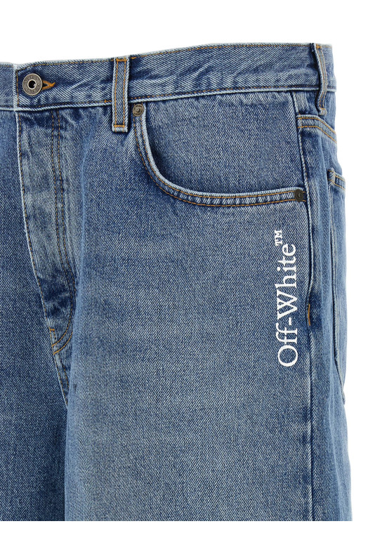 'Half Arrow' bermuda shorts Blue