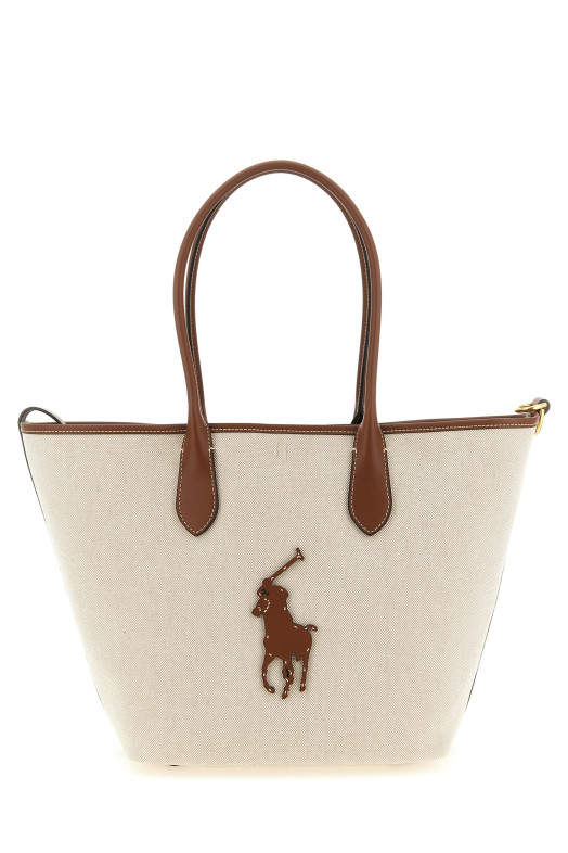 Medium canvas shopping bag Brown