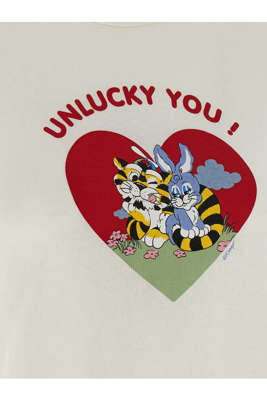 'Gots KENZO Cartoon Classic' T-shirt White