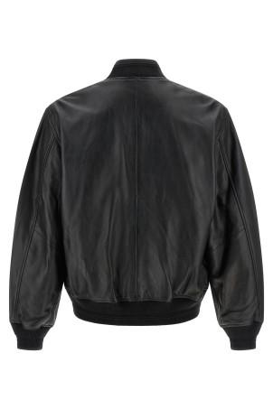 'L-Type' bomber jacket Black