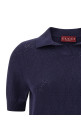 Openwork GG polo shirt Blue