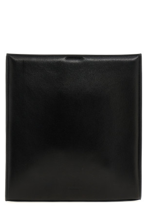 Leather shoulder strap Black   Leather shoulder strap Black