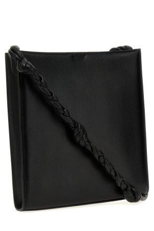 Leather shoulder strap Black   Leather shoulder strap Black