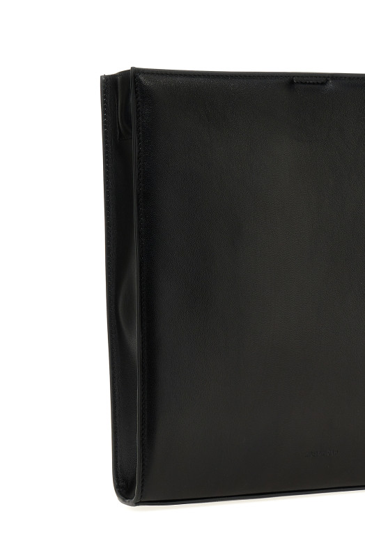 Шкіряний плечовий ремінь Чорний JIL SANDER (J08WG0017P4845001) Шкіряний плечовий ремінь Чорний JIL SANDER (J08WG0017P4845001)