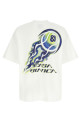 'Flaming Tennis Ball' T-shirt White