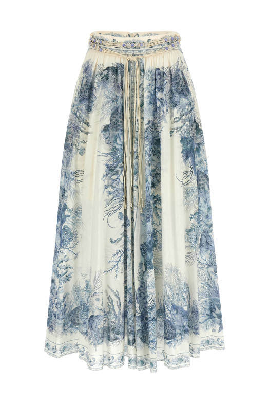 'Wanderlust' skirt Blue