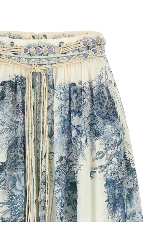 'Wanderlust' skirt Blue