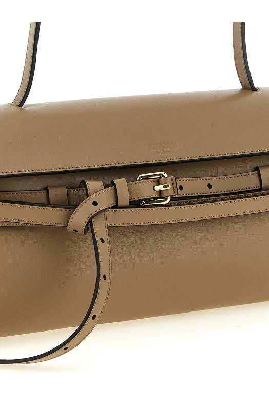 'Tie Me' shoulder bag Beige