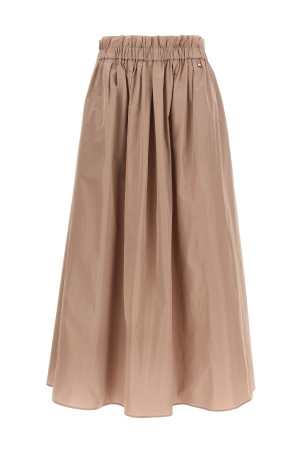 New Techno taffeta skirt Pink