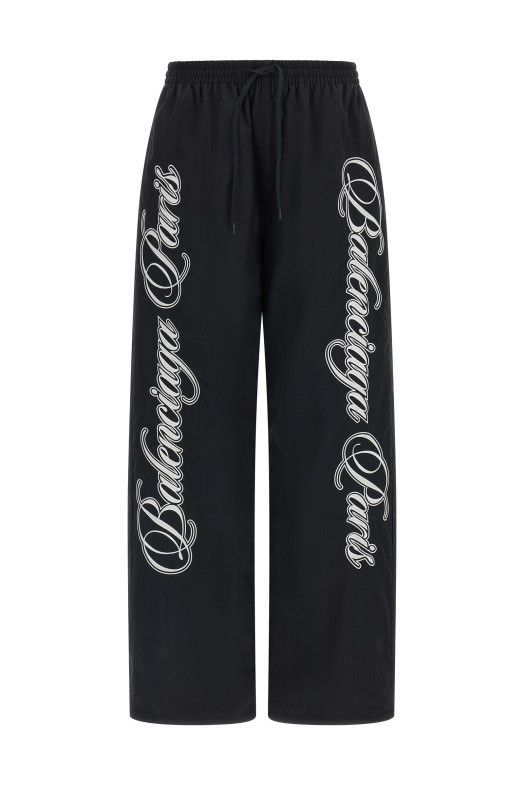 'Cursive' reversible pants Multicolor