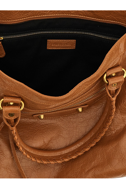 'Le City M' handbag Brown