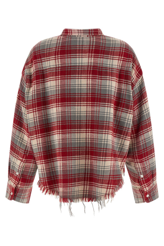 Fringed shirt Red